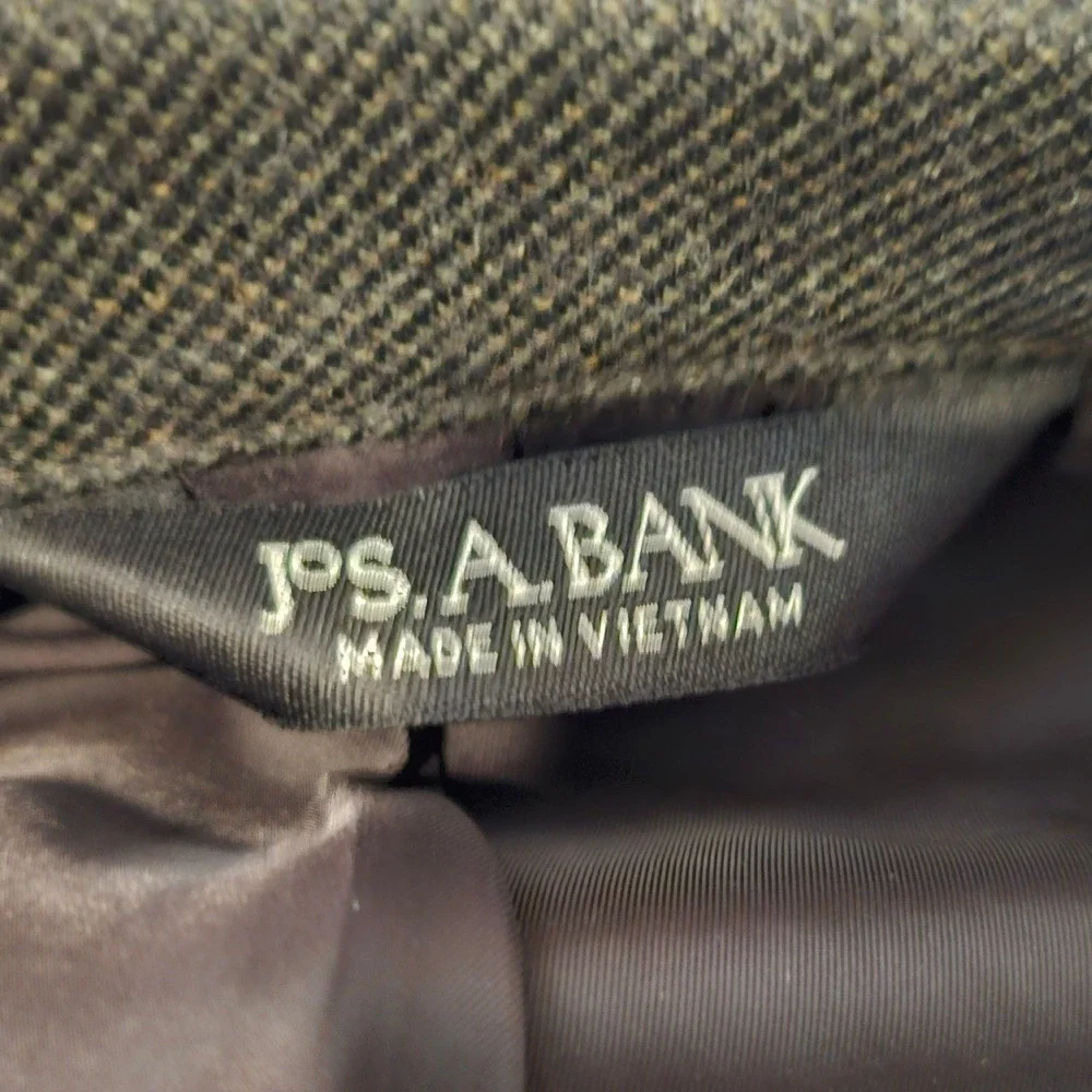 JO'S A BANK Traveler's‎ Collection 44R Wool Suit Jacket Blazer Mens Gray